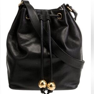 Authentic Chanel bucket bag caviar CC stitched 1987